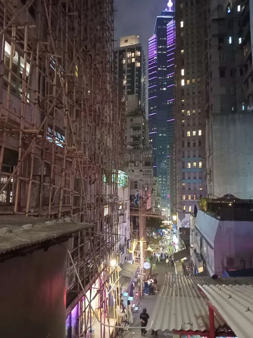 Central Hong Kong at Night