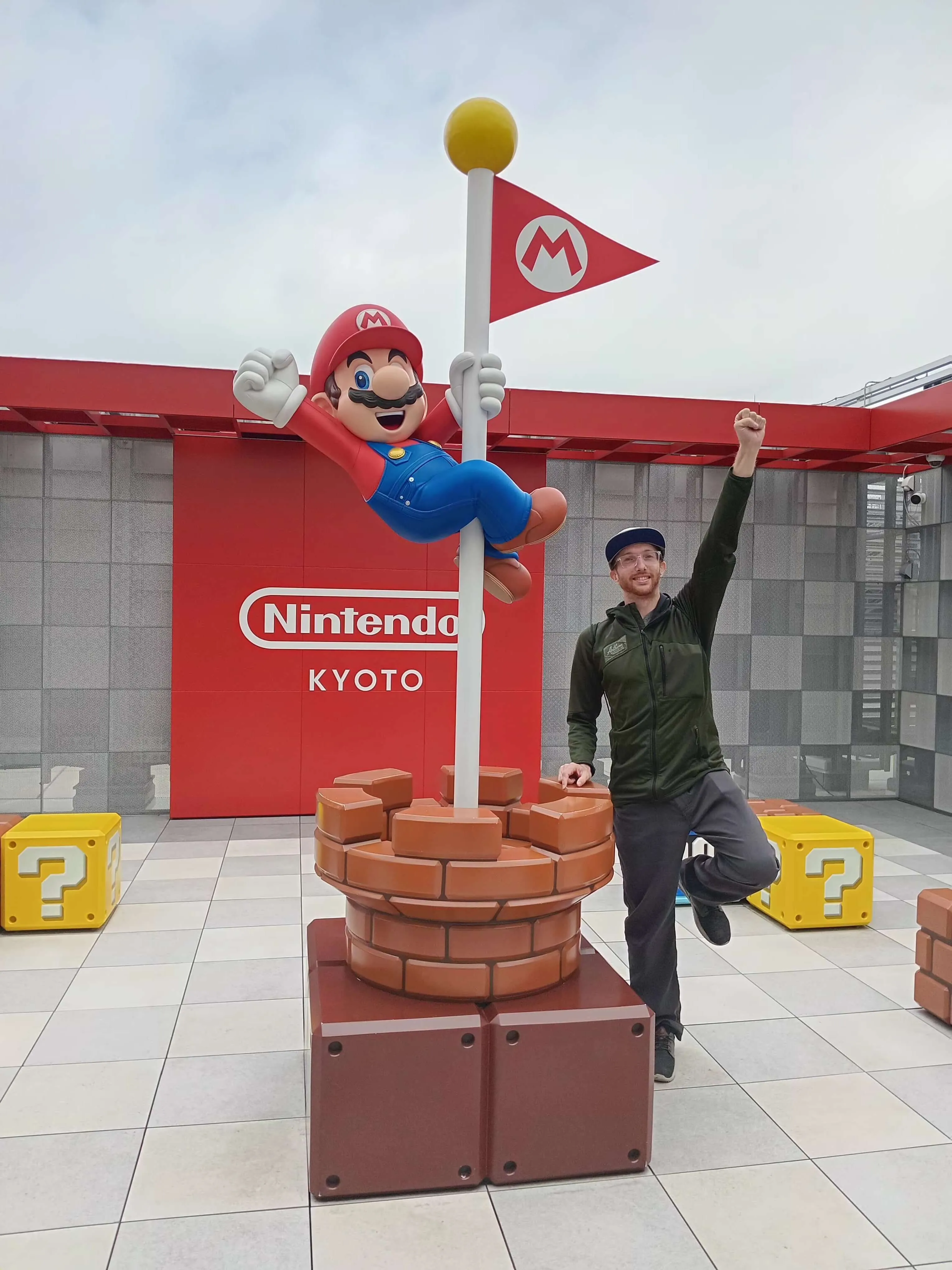 Me at the nintento store