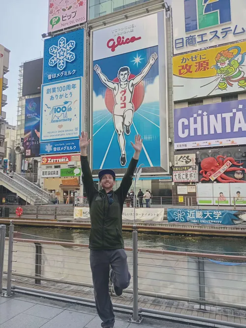 Me in dotonbori