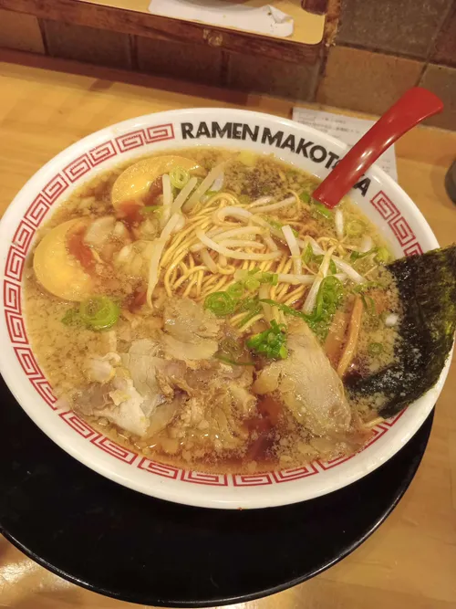 Tonkotsu ramen bowl in Fukuoka